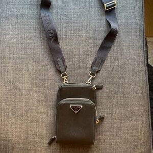 prada cross body pouch